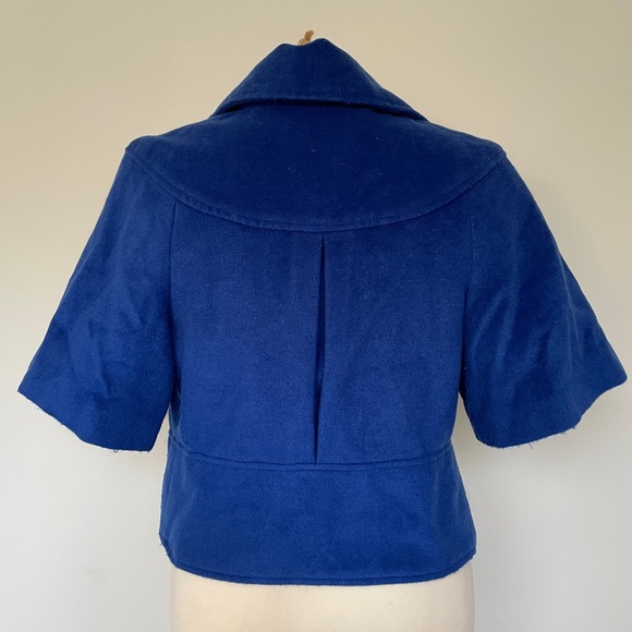 ALICE TEMPERLEY for Target - Royal blue velvet cropped jacket - Picture 3 of 8